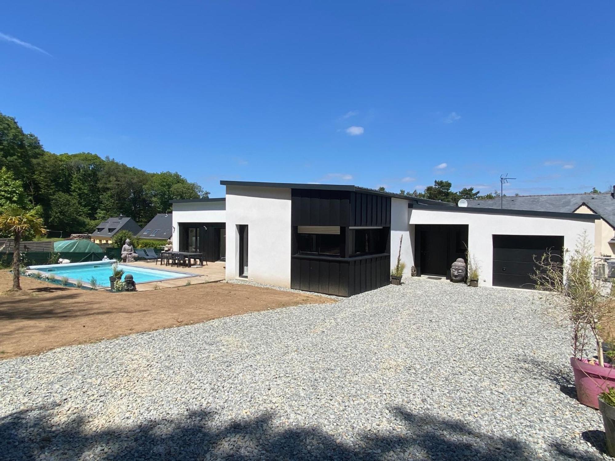 Les Hermines A Plumelec Exterior foto
